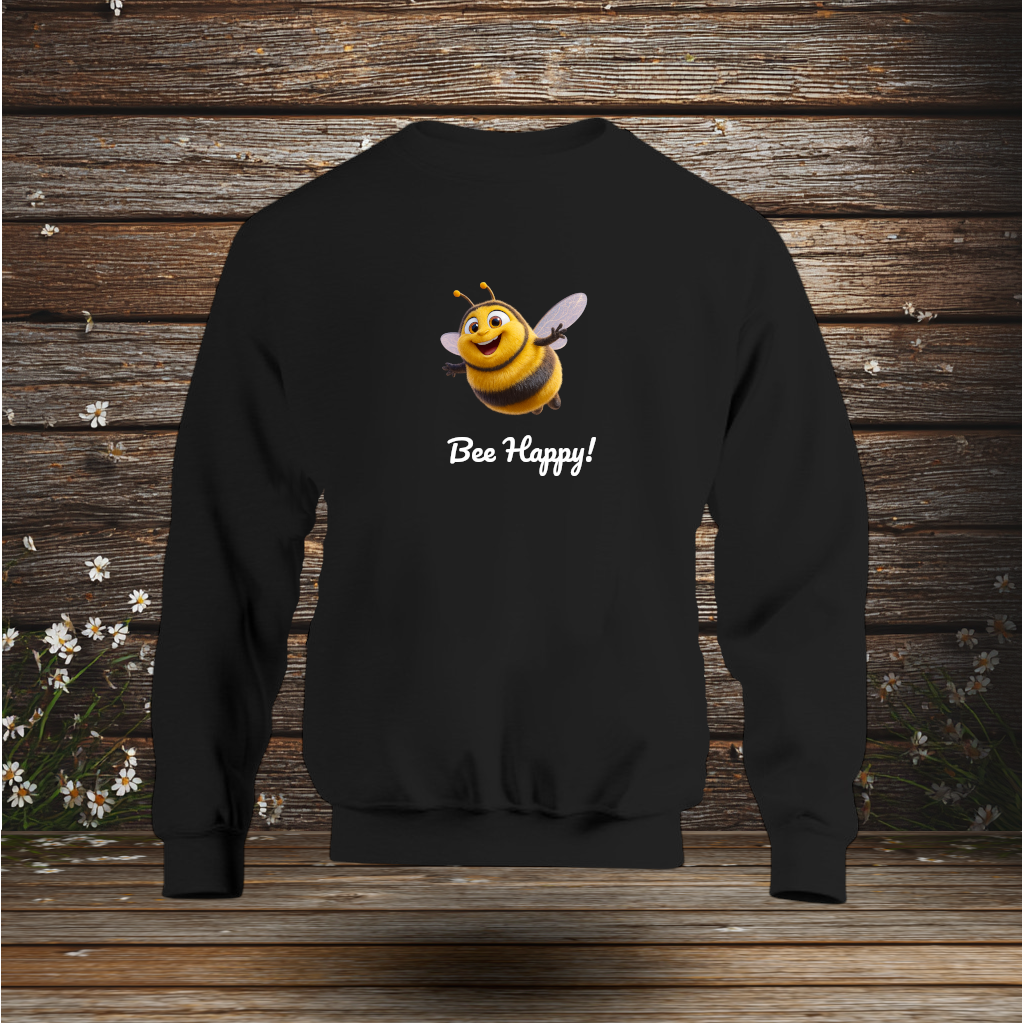 Sweatshirt - Bee Happy