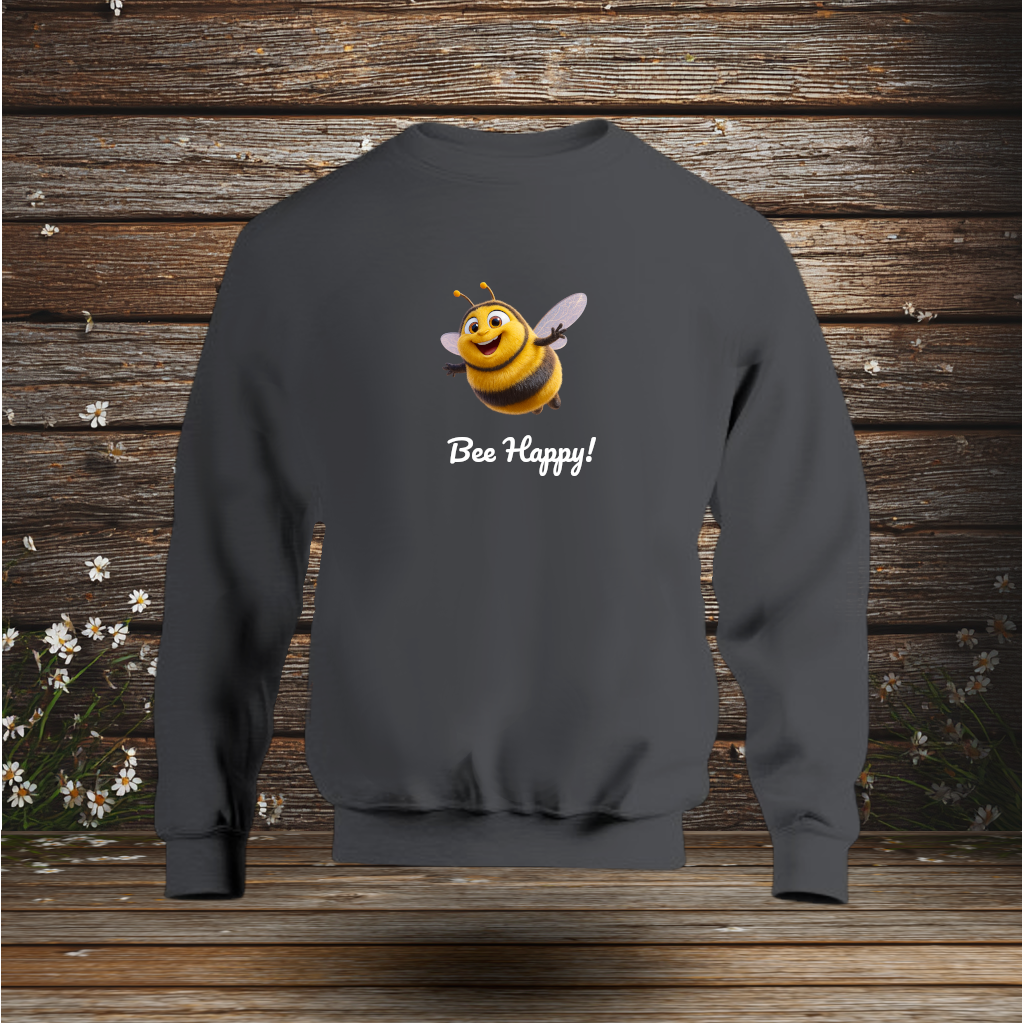 Sweatshirt - Bee Happy