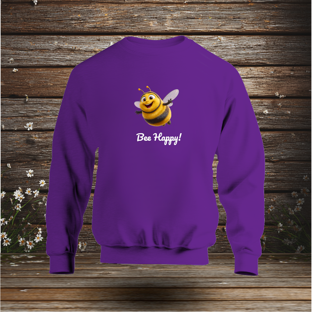 Sweatshirt - Bee Happy