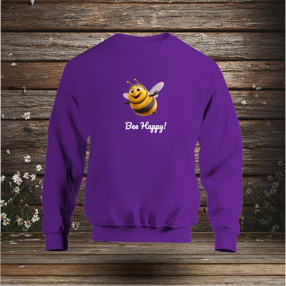 Sweatshirt - Bee Happy