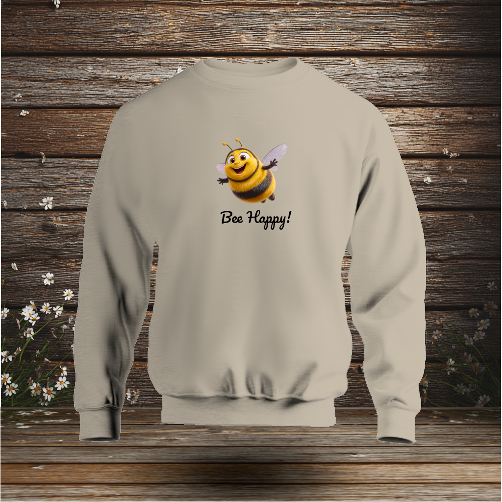 Sweatshirt - Bee Happy