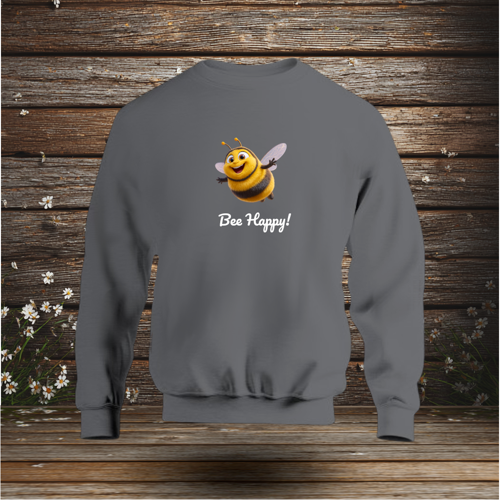 Sweatshirt - Bee Happy