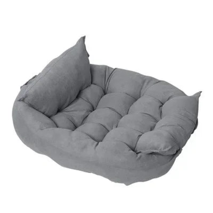 Dog Bed Multi-functional Folding Pet Sofa Bed. Can Be Opened Flat or Enclosed.