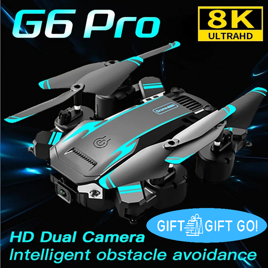 Camera Drone G6 Pro 8K GPS Obstacle Avoidance *Battery 20 min flight*