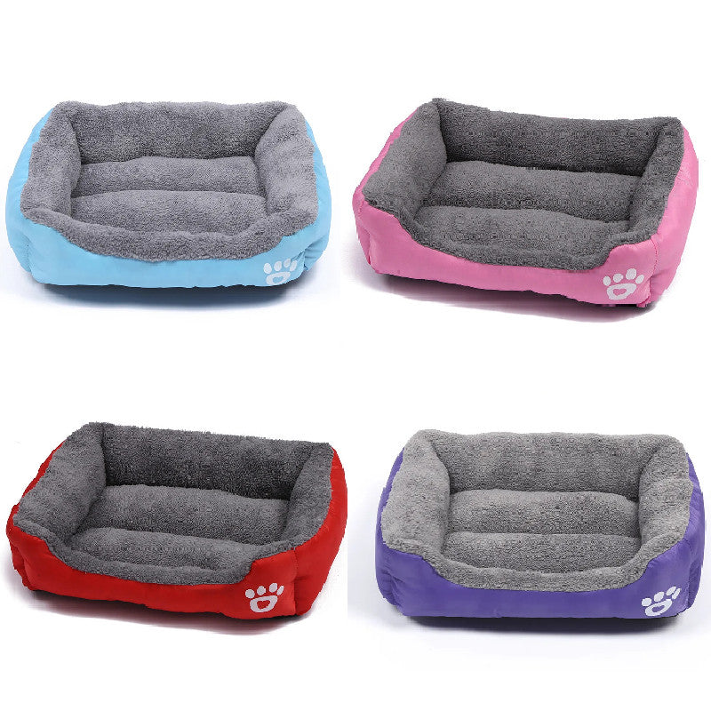 Dog Bed Soft Fleece Sofa Bed comes in a lovely choice of Colours.