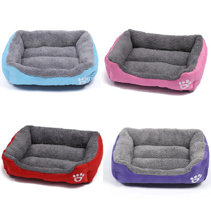 Dog Bed Soft Fleece Sofa Bed comes in a lovely choice of Colours.